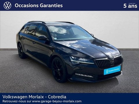 Voitures D'occasion À Morlaix | Škoda Superb Combi 2.0 Tdi 150Ch Scr Sportline Dsg7