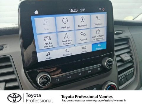 Voitures D'occasion À Vannes | Ford Transit Custom Fg 280 L1H1 2.0 Ecoblue 130 Hybrid Trend Busi...