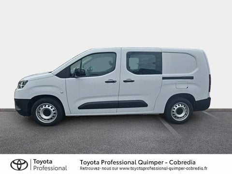 Voitures D'occasion À Quimper | Toyota Proace City 1.5 D-4D 100 Bvm6 Long Cab.appro Double Busin...