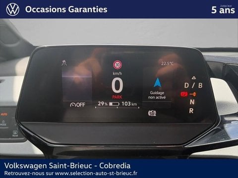 Voitures D'occasion À Saint-Brieuc | Volkswagen Id.3 204Ch Pro Performance 58 Kwh Active