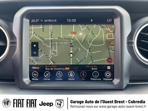 Voitures D'occasion À Brest | Jeep Gladiator 3.0 V6 Multijet 264Ch Overland 4X4 Bva8