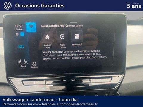 Voitures D'occasion À Landerneau | Volkswagen Id.3 204Ch Pro Performance 58 Kwh Active
