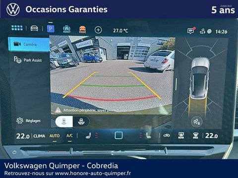 Voitures D'occasion À Quimper | Volkswagen T-Roc 1.5 Etsi 150Ch R-Line Dsg7