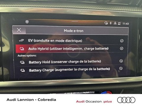 Voitures D'occasion À Lannion | Audi Q3 Sportback 45 Tfsi E 245Ch S Line S Tronic 6