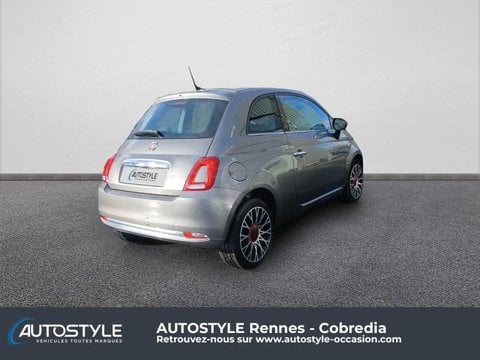 Voitures D'occasion À La Mézière | Fiat 500 1.0 70Ch Bsg S&S (Red)