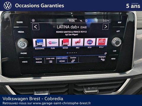Voitures D'occasion À Brest | Volkswagen T-Roc 1.5 Tsi Evo 150Ch Style Dsg7