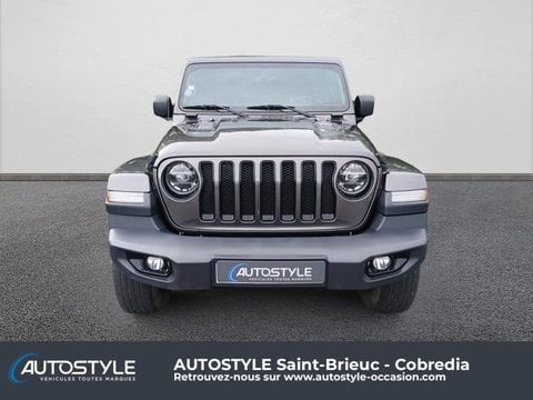 Voitures D'occasion À Yffiniac | Jeep Wrangler Unlimited 2.0 T 272Ch Sahara Command-Trac Bva8
