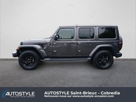 Voitures D'occasion À Yffiniac | Jeep Wrangler Unlimited 2.0 T 272Ch Sahara Command-Trac Bva8