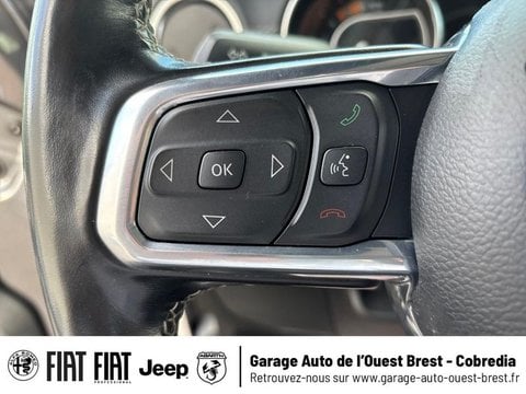 Voitures D'occasion À Brest | Jeep Gladiator 3.0 V6 Multijet 264Ch Overland 4X4 Bva8