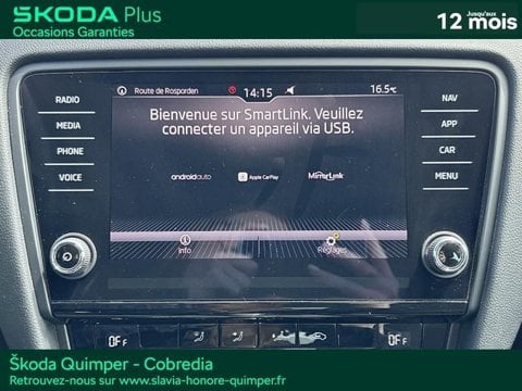 Voitures D'occasion À Quimper | Škoda Octavia Combi 1.6 Tdi 116Ch Scr Business Dsg7 Euro6D-T