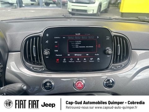 Voitures D'occasion À Quimper | Fiat 500 1.0 70Ch Bsg S&S Pack Confort