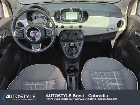Voitures D'occasion À Brest | Fiat 500 1.2 8V 69Ch Lounge