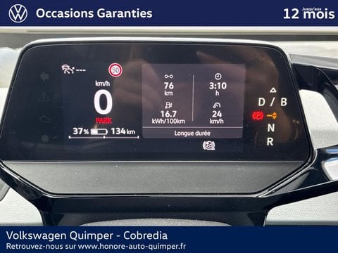 Voitures D'occasion À Quimper | Volkswagen Id.3 145Ch Pro 58 Kwh