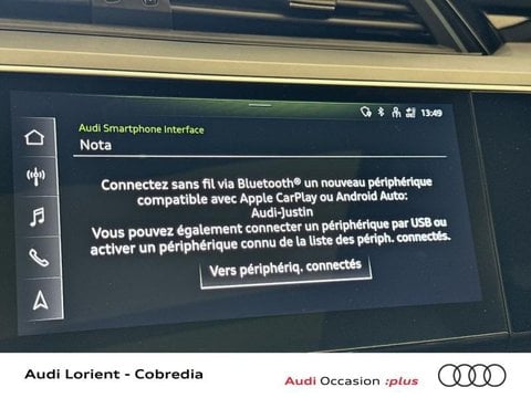 Voitures D'occasion À Lanester | Audi E-Tron Sportback 55 408Ch S Line E-Quattro