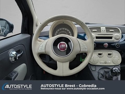 Voitures D'occasion À Brest | Fiat 500 1.2 8V 69Ch Lounge