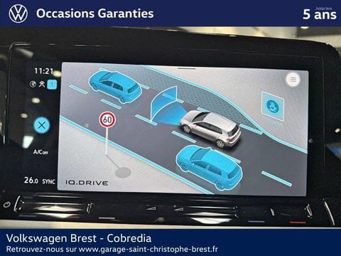 Voitures D'occasion À Brest | Volkswagen Golf 2.0 Tdi Scr 115Ch Life Business Dsg7