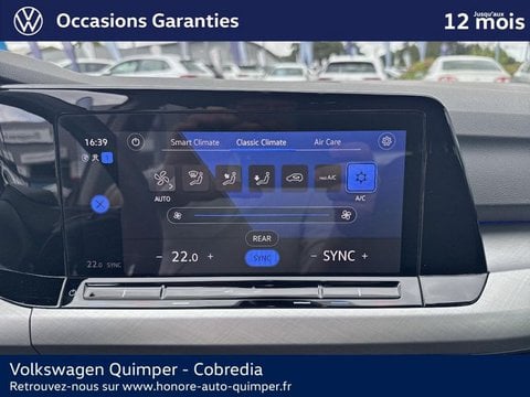 Voitures D'occasion À Quimper | Volkswagen Golf 1.5 Etsi Opf 130Ch Life Dsg7
