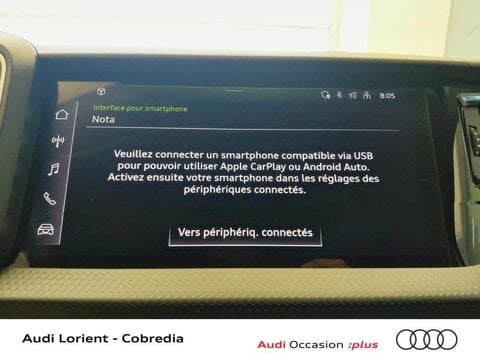 Voitures D'occasion À Lanester | Audi A1 Sportback 30 Tfsi 110Ch Advanced S Tronic 7