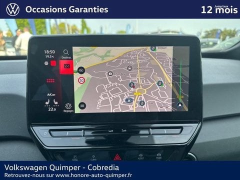 Voitures D'occasion À Quimper | Volkswagen Id.3 204Ch - 58 Kwh Life