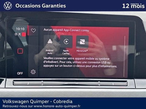 Voitures D'occasion À Quimper | Volkswagen Golf 1.0 Etsi Opf 110Ch Life Plus Dsg7