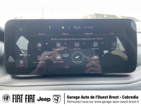 Voitures D'occasion À Brest | Fiat Tipo Cross 1.5 Firefly Turbo 130Ch S/S Garmin Hybrid Dct7 My22