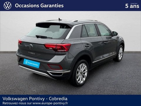 Voitures D'occasion À Pontivy | Volkswagen T-Roc 1.5 Tsi Evo 150Ch Style Dsg7