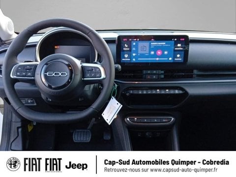 Voitures D'occasion À Quimper | Fiat 600 1.2 Hybrid Turbo 110Ch Pop Edct6