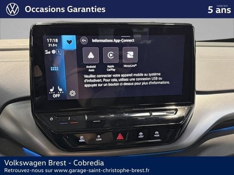 Voitures D'occasion À Brest | Volkswagen Id.4 174Ch Pro 77 Kwh Life Plus
