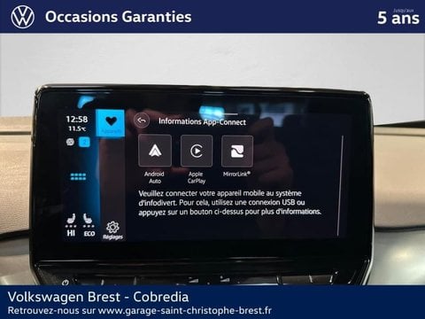 Voitures D'occasion À Morlaix | Volkswagen Id.4 170Ch Pure Performance City