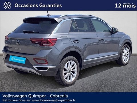 Voitures D'occasion À Quimper | Volkswagen T-Roc 1.5 Tsi Evo 150Ch Style Dsg7