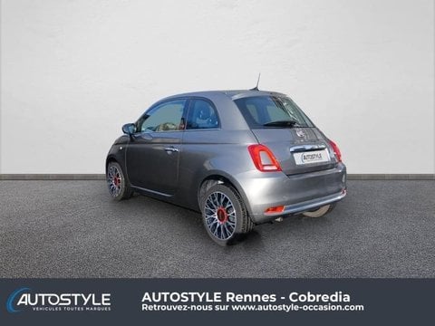 Voitures D'occasion À La Mézière | Fiat 500 1.0 70Ch Bsg S&S (Red)