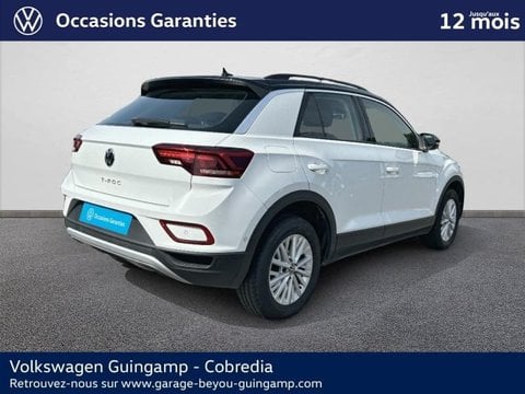 Voitures D'occasion À Guingamp | Volkswagen T-Roc 1.5 Tsi Evo 150Ch Life Plus Dsg7