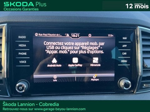 Voitures D'occasion À Lannion | Škoda Karoq 2.0 Tdi 116Ch Scr Business Dsg7