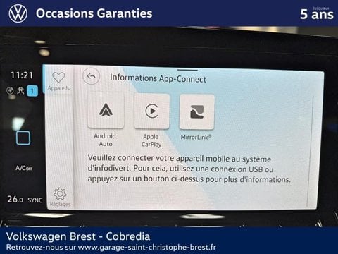 Voitures D'occasion À Brest | Volkswagen Golf 2.0 Tdi Scr 115Ch Life Business Dsg7