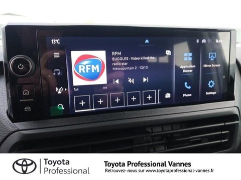 Voitures D'occasion À Vannes | Toyota Proace Medium 2.2 D-4D 150 Cabine Approfondie Start Pack C...