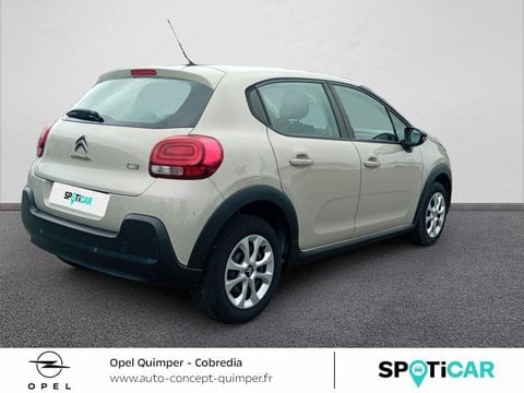 Voitures D'occasion À Quimper | Citroën C3 1.2 Puretech 83Ch S&S Live