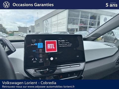 Voitures D'occasion À Lanester | Volkswagen Id.3 204Ch Pro Performance 58 Kwh Active