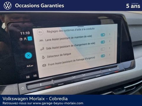 Voitures D'occasion À Morlaix | Volkswagen Golf 1.0 Tsi Opf 110Ch Life Business 1St