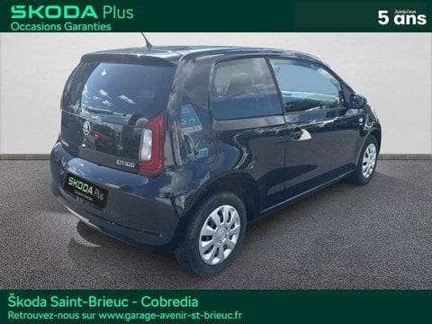 Voitures D'occasion À Saint-Brieuc | Škoda Citigo 1.0 Mpi 60Ch Ambition 3P