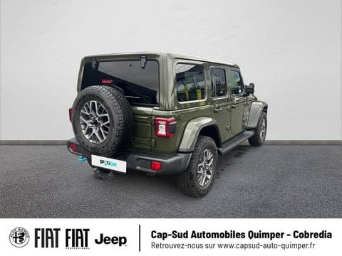 Voitures D'occasion À Quimper | Jeep Wrangler 2.0 T 380Ch Overland 4Xe Command-Trac Bva8