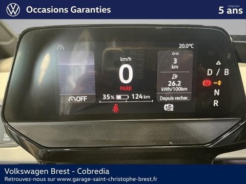 Voitures D'occasion À Brest | Volkswagen Id.3 204Ch Pro Performance 58 Kwh Active