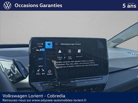 Voitures D'occasion À Lanester | Volkswagen Id.3 204Ch Pro Performance 58 Kwh Life Plus