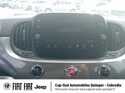 Voitures D'occasion À Quimper | Fiat 500 1.0 70Ch Bsg S&S Pack Confort
