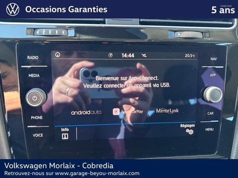 Voitures D'occasion À Morlaix | Volkswagen Golf 1.4 Tsi 125Ch Sound Dsg7 5P