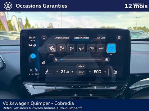 Voitures D'occasion À Quimper | Volkswagen Id.4 299Ch Gtx 77 Kwh