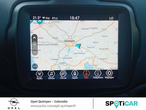 Voitures D'occasion À Quimper | Jeep Renegade 1.6 Multijet 130Ch Limited My22