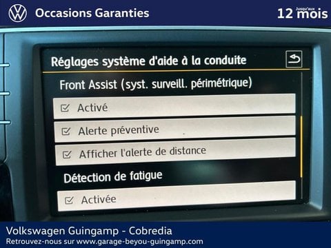 Voitures D'occasion À Guingamp | Volkswagen Golf 2.0 Tdi 150Ch Bluemotion Technology Fap Carat D...