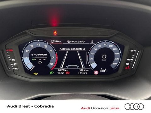 Voitures D'occasion À Brest | Audi A1 Sportback 25 Tfsi 95Ch Design S Tronic 7