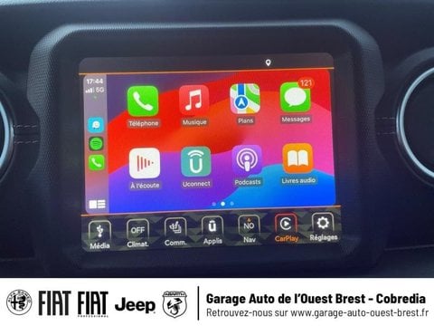 Voitures D'occasion À Brest | Jeep Wrangler Unlimited 2.0 T 380Ch 4Xe Overland Command-Trac My23