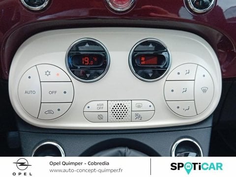 Voitures D'occasion À Quimper | Fiat 500 1.2 8V 69Ch Eco Pack Repetto Euro6D